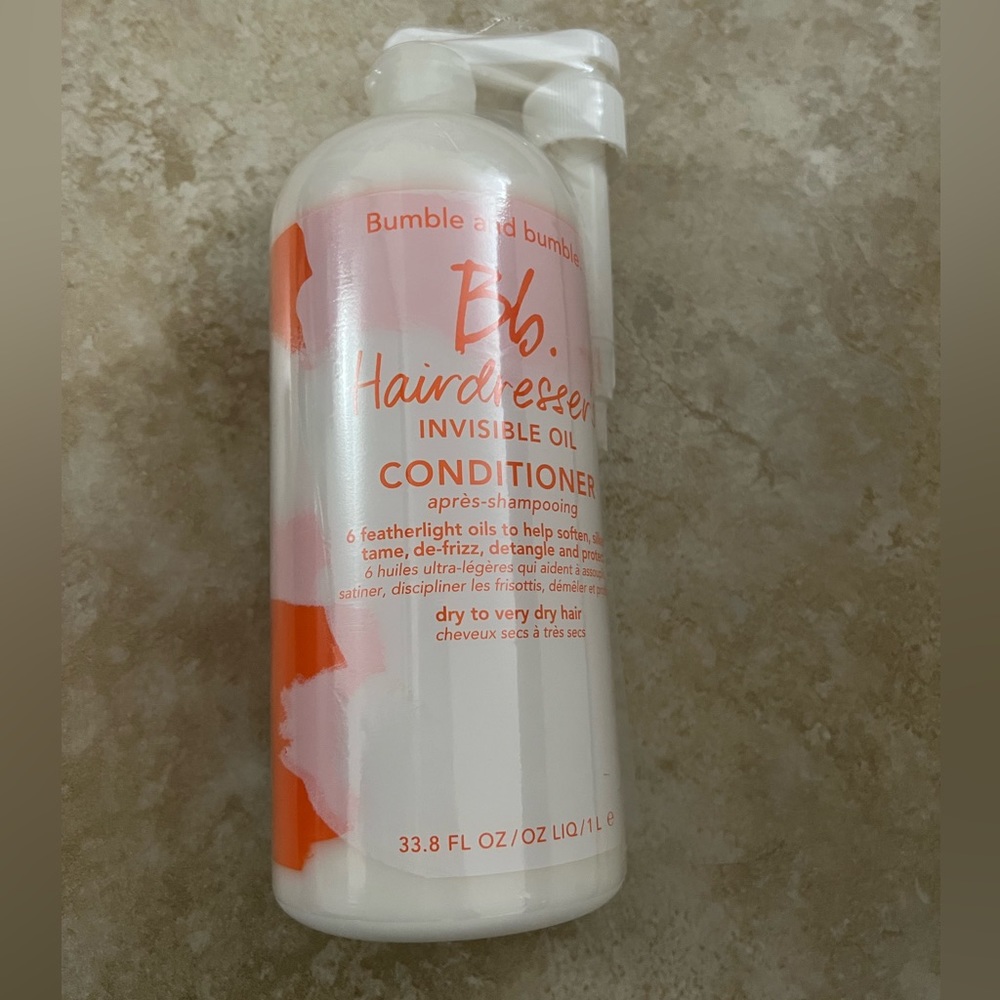 Bumble and bumble's Hairdresser's Invisible Oil Conditioner jumbo 33.8oz